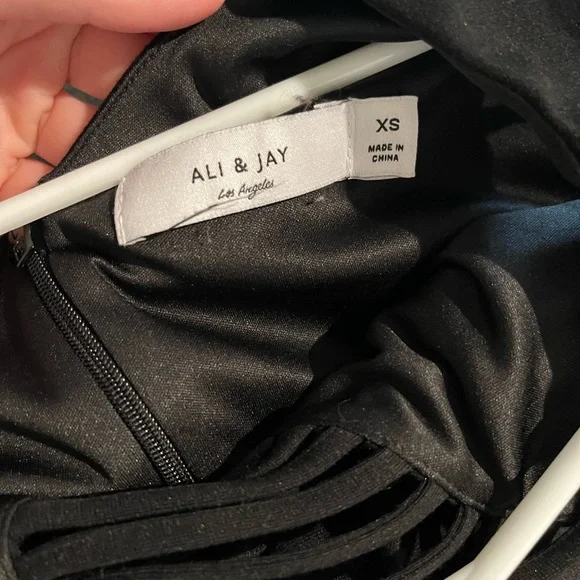 Ali & Jay Black Dress, Size XS - Picture 11 of 12